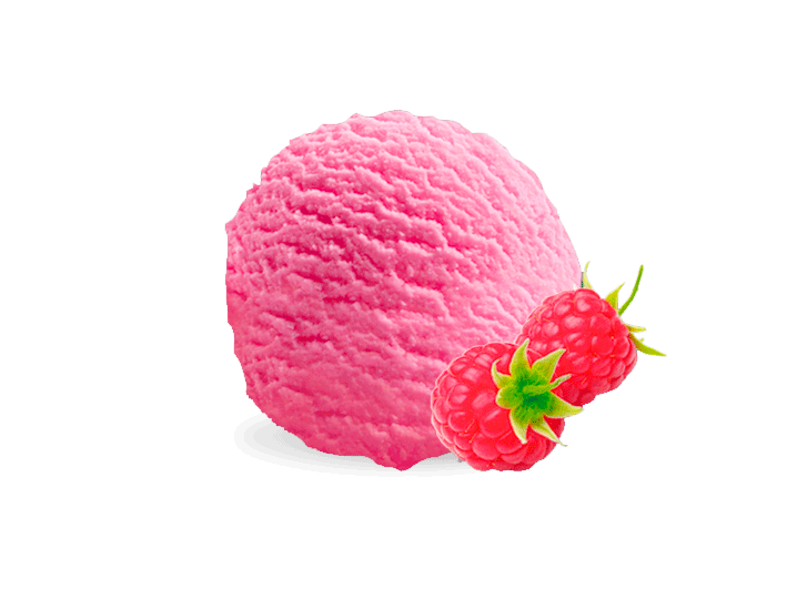 helado-frambuesa