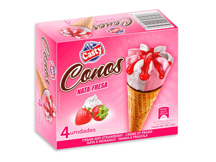 Conos Nata y Fresa conos-fresa-nata