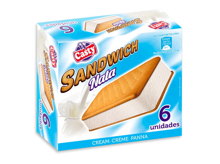 Sándwich Nata sándwich-nata