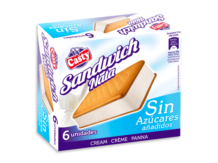 Sándwich Nata Sin Azúcares Añadidos sándwich-nata-sin-azúcar