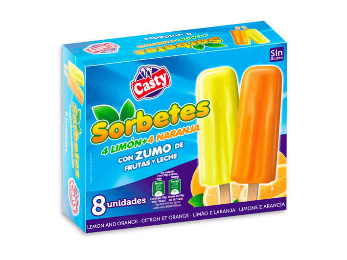 Casty Sorbetes sorbetes-limón-y-naranja